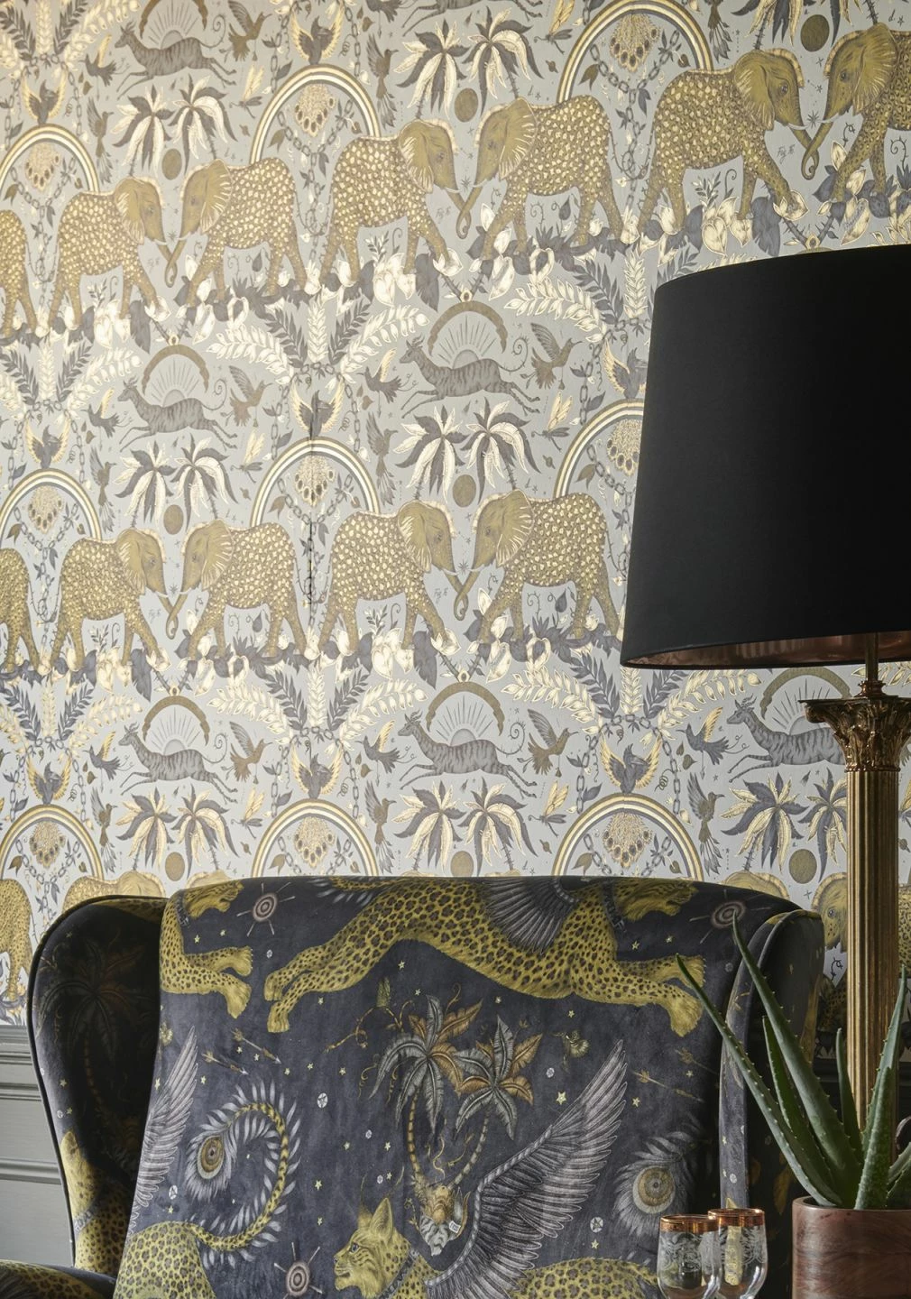 Tapete Zambezi Blassgelb 6 Tapete Zambezi Blassgelb – Bild 4