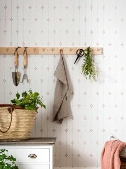 Tapete Kelapa Rubinrot -Wallpaper From The 70s Geschäft Kelapa B 491181 2880x1440