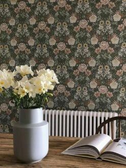 Tapete Kerala Schwarzgrau -Wallpaper From The 70s Geschäft Kerala A 451875 2880x1440