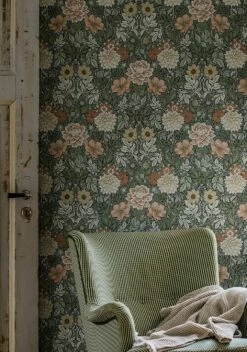 Tapete Kerala Schilfgrün -Wallpaper From The 70s Geschäft Kerala B 451872 2880x1440