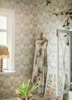 Tapete Kerala Graubeige -Wallpaper From The 70s Geschäft Kerala C 451871 2880x1440