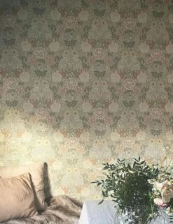 Tapete Kerala Graubeige -Wallpaper From The 70s Geschäft Kerala F 451871 2880x1440