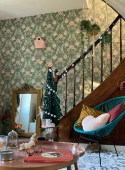 Tapete Kerala Schilfgrün -Wallpaper From The 70s Geschäft Kerala Z 451872 2880x1440