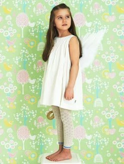 Tapete Körsbärsdalen Hellgelbgrün -Wallpaper From The 70s Geschäft Koersbaersdalen 389023 B 2880x1440