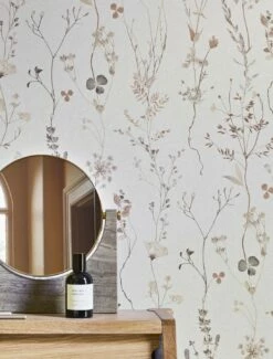 Tapete Lahna Beigebraun