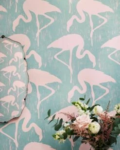 Tapete Lahore Hellrosa -Wallpaper From The 70s Geschäft Lahore A 461691 2880x1440