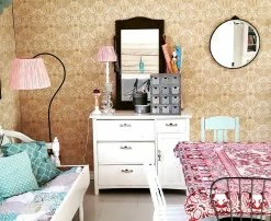 Tapete Lamine Braunbeige -Wallpaper From The 70s Geschäft Lamine B 783102 2880x1440