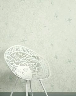 Versace Tapete Laurin Grünweiss -Wallpaper From The 70s Geschäft Laurin A 410621 2880x1440