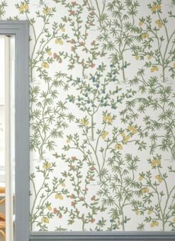 Selbstklebende Tapete Lemon Grove Weiss