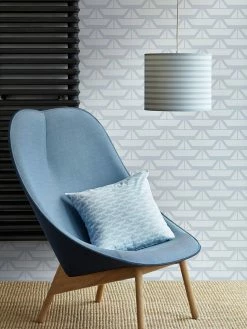 Tapete Limba Blassblau 7 Tapete Limba Blassblau -Wallpaper From The 70s Geschäft Limba B 391101 2880x1440