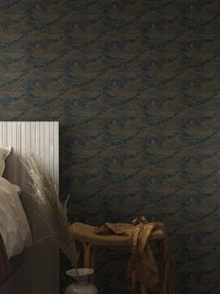 Tapete Linara Gold Schimmer -Wallpaper From The 70s Geschäft Linana B 451931 2880x1440