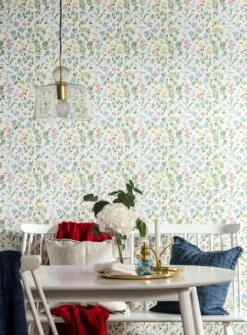 Tapete Lolla Grün -Wallpaper From The 70s Geschäft Lolla C 491021 2880x1440