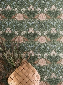 Tapete Lovisa Tannengrün -Wallpaper From The 70s Geschäft Lovisa B 485072 2880x1440