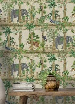 Tapete Lunasa Kieselgrau -Wallpaper From The 70s Geschäft Lunasa B 104531 2880x1440