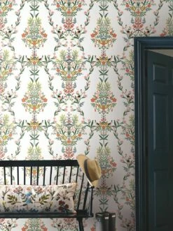 Selbstklebende Tapete Luxembourg Blassrosa -Wallpaper From The 70s Geschäft Luxembourg 790643 2880x1440