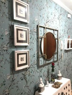 Tapete Malabar Pastelltürkis -Wallpaper From The 70s Geschäft Malabar L 251012 2880x1440