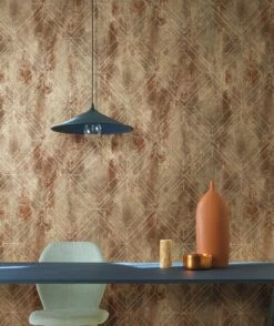 Tapete Malekid Kupferbraun 7 Tapete Malekid Kupferbraun -Wallpaper From The 70s Geschäft Malekid B 625034 2880x1440