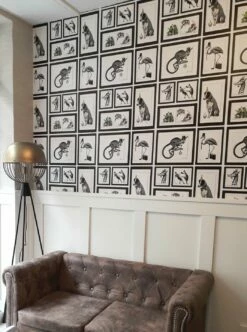 Tapete Maleme Schwarz -Wallpaper From The 70s Geschäft Maleme L 101501 2880x1440