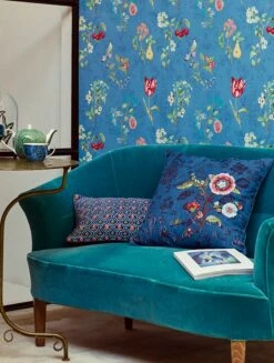 Tapete Mallorie Blau 7 Tapete Mallorie Blau -Wallpaper From The 70s Geschäft Mallorie A 821403 2880x1440