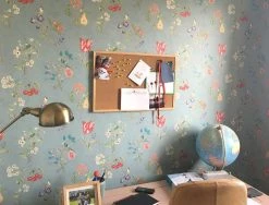 Tapete Mallorie Pastelltürkis -Wallpaper From The 70s Geschäft Mallorie K 821401 2880x1440