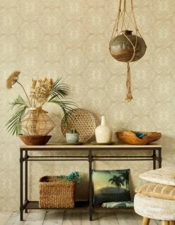 Tapete Marrakesh Perlbeige -Wallpaper From The 70s Geschäft Marrakesh B 821464 2880x1440