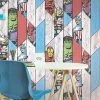 Tapete Marvel Wood Bunt -Wallpaper From The 70s Geschäft Marvel Wood 431421 2880x1440