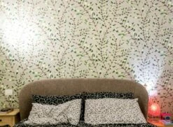 Tapete Mathea Grüntöne -Wallpaper From The 70s Geschäft Mathea K 462332 2880x1440