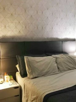 Tapete Maurus Weissgrau -Wallpaper From The 70s Geschäft Maurus K 821333 2880x1440