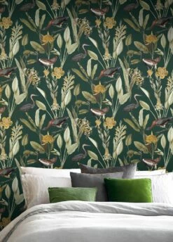 Tapete Medina Dunkelgrün -Wallpaper From The 70s Geschäft Medina A 431562 2880x1440