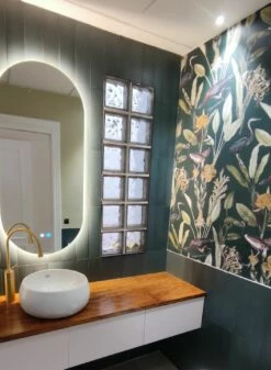 Tapete Medina Dunkelgrün -Wallpaper From The 70s Geschäft Medina K 431562 2880x1440