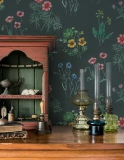 Tapete Melodie Graphitgrau -Wallpaper From The 70s Geschäft Melodie A 250931 2880x1440