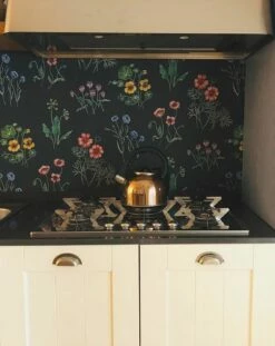 Tapete Melodie Graphitgrau -Wallpaper From The 70s Geschäft Melodie K 250931 2880x1440