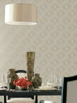 Tapete Metropolis Cremeweiss 9 Tapete Metropolis Cremeweiss -Wallpaper From The 70s Geschäft Metropolis B 790213 2880x1440