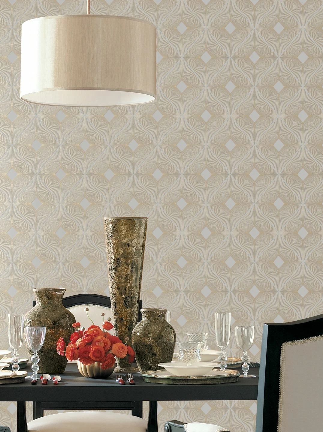 Tapete Metropolis Cremeweiss 6 Tapete Metropolis Cremeweiss – Bild 4