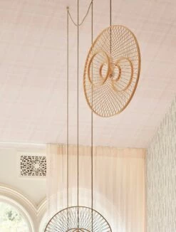 Tapete Miami Plaid Zartrosa -Wallpaper From The 70s Geschäft Miami Plaid 452251 2880x1440