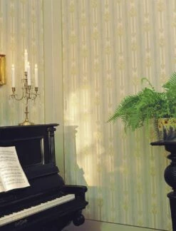 Tapete Midela Safrangelb -Wallpaper From The 70s Geschäft Midela 491081 2880x1440