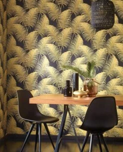 Tapete Milva Sandgelb -Wallpaper From The 70s Geschäft Milva B 625055 2880x1440