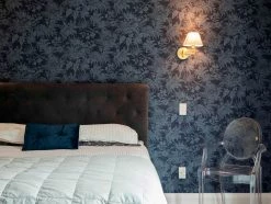 Tapete Moa Taubenblau -Wallpaper From The 70s Geschäft Moa K 864463 2880x1440