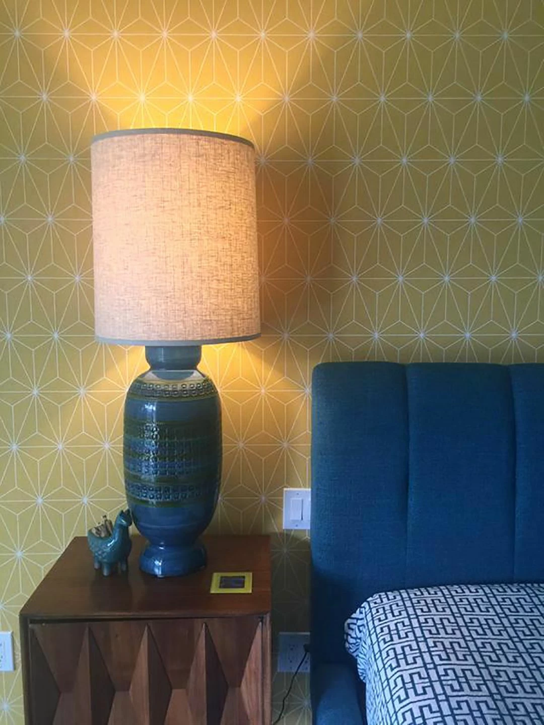 Tapete Morton Goldgelb 3 Tapete Morton Goldgelb