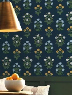 Tapete Mughal Graublau -Wallpaper From The 70s Geschäft Mughal A 790441 2880x1440