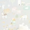 Tapete My Farm Weissgrau -Wallpaper From The 70s Geschäft My Farm A 389322 2880x1440