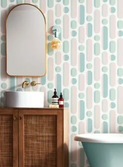 Tapete Neon Neons Pastellrosa -Wallpaper From The 70s Geschäft Neon Neons B 431872 2880x1440