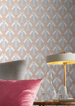 Tapete Nerea Grau -Wallpaper From The 70s Geschäft Nerea A 431342 2880x1440