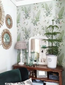 Tapete Niobe Grasgrün -Wallpaper From The 70s Geschäft Niobe M 451261 2880x1440