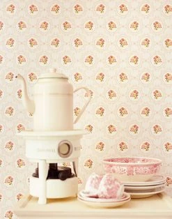 Tapete Nissi Rotorange -Wallpaper From The 70s Geschäft Nissi B 821261 2880x1440