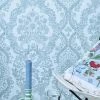 Tapete Nuria Pastellblau -Wallpaper From The 70s Geschäft Nuria A 821393 2880x1440