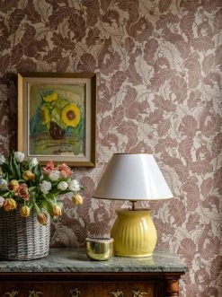 Tapete Oak Tree Tails Blassrotbraun -Wallpaper From The 70s Geschäft Oak Tree Tails A 975143 2880x1440