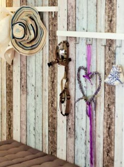 Tapete Old Planks Braun -Wallpaper From The 70s Geschäft Old Planks K 410273 2880x1440