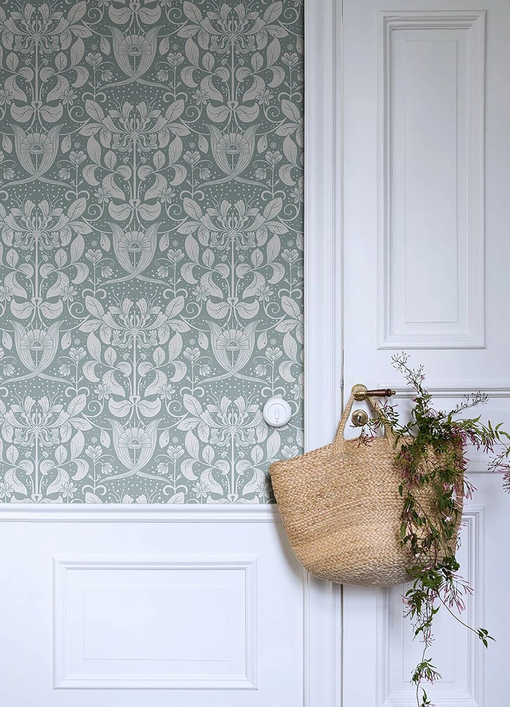 Tapete Oskari Hellblaugrau 4 Tapete Oskari Hellblaugrau – Bild 2