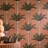 Tapete Palm Luxe Kastanienbraun 2 Tapete Palm Luxe Kastanienbraun -Wallpaper From The 70s Geschäft Palm Luxe A 864633 2880x1440